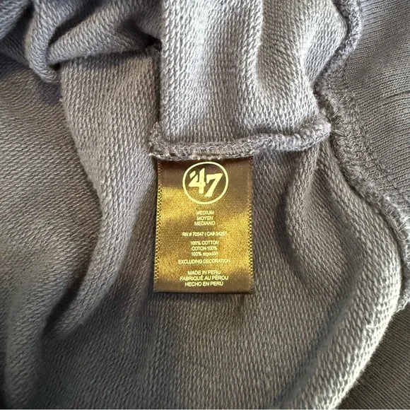 Blue MLB Cubs Quarter-Zip Pullover - Picture 6 of 7